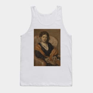 Portrait of Miss Iza Duffus Hardy by Ford Madox Brown Tank Top